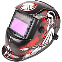 FIXKIT Careta de Soldar Automatica con Gran Campo Visual- Mascara de Soldar Automatica para MIG - MAG - TIG - Esmerilado…
